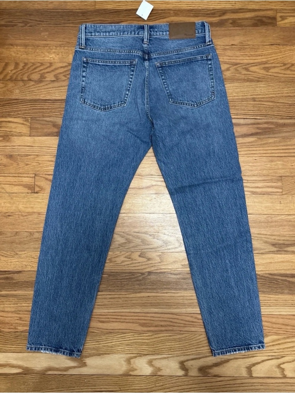 Madewell Slim Men’s Jeans in Medium Blue Wash - Picture 2 of 5